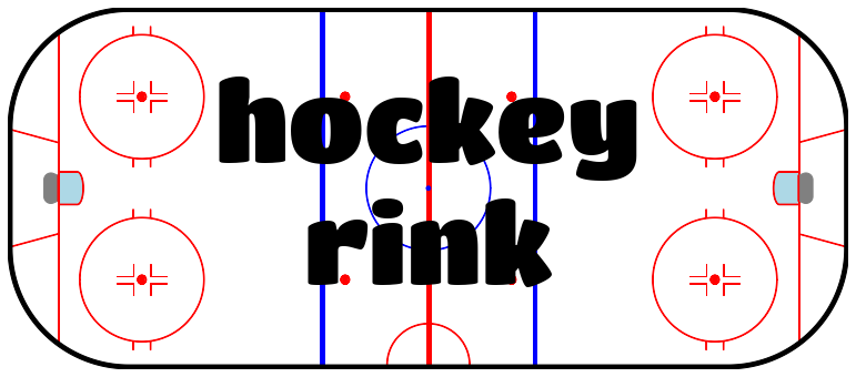hockey-rink logo